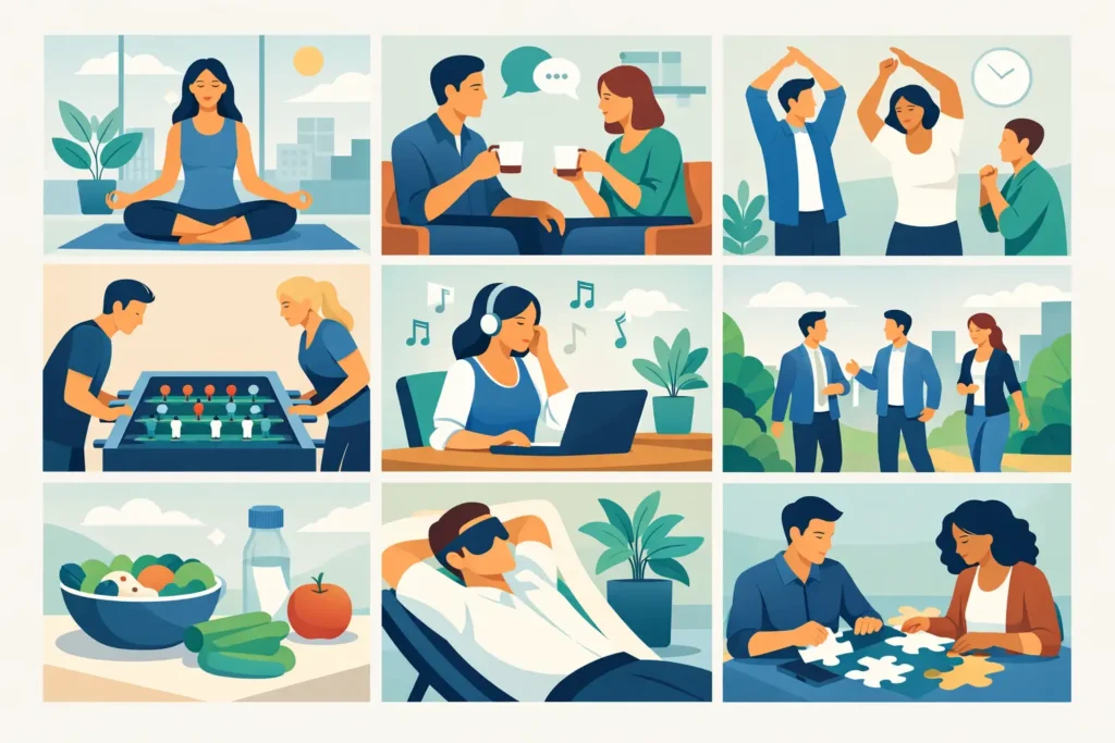 9 Best Office Wellbeing Activities