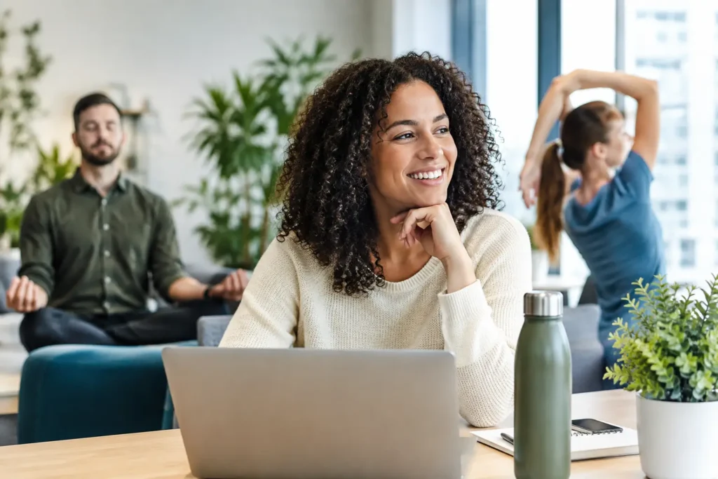 A Company Wellbeing Strategy Employees Use