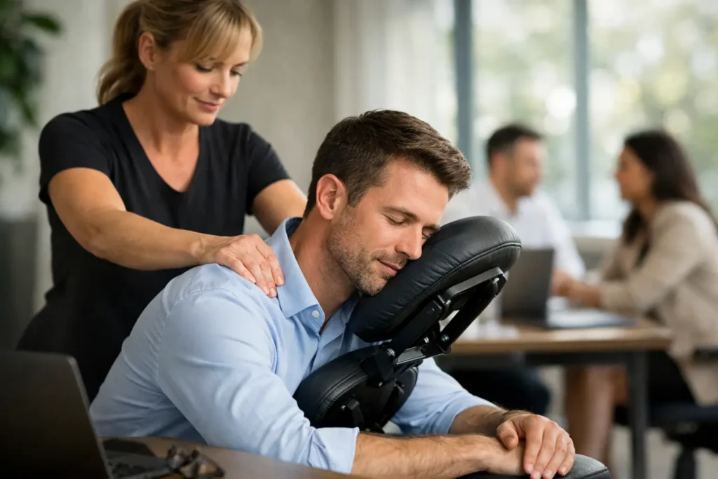 Benefits of Massage at Work