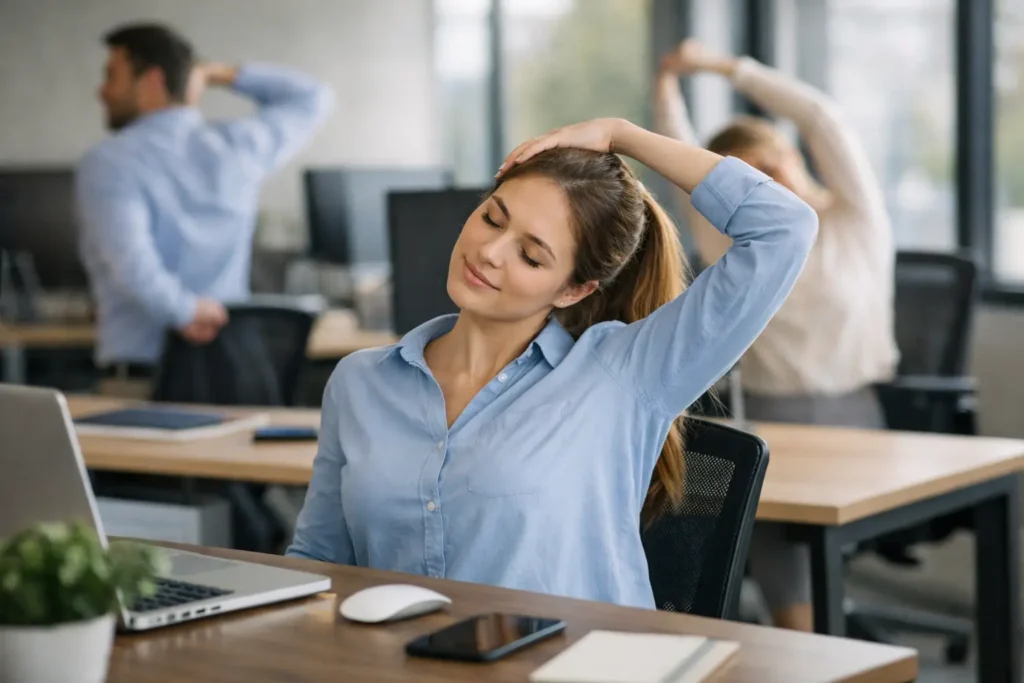 Ergonomic Exercises for Desks That Employees Use