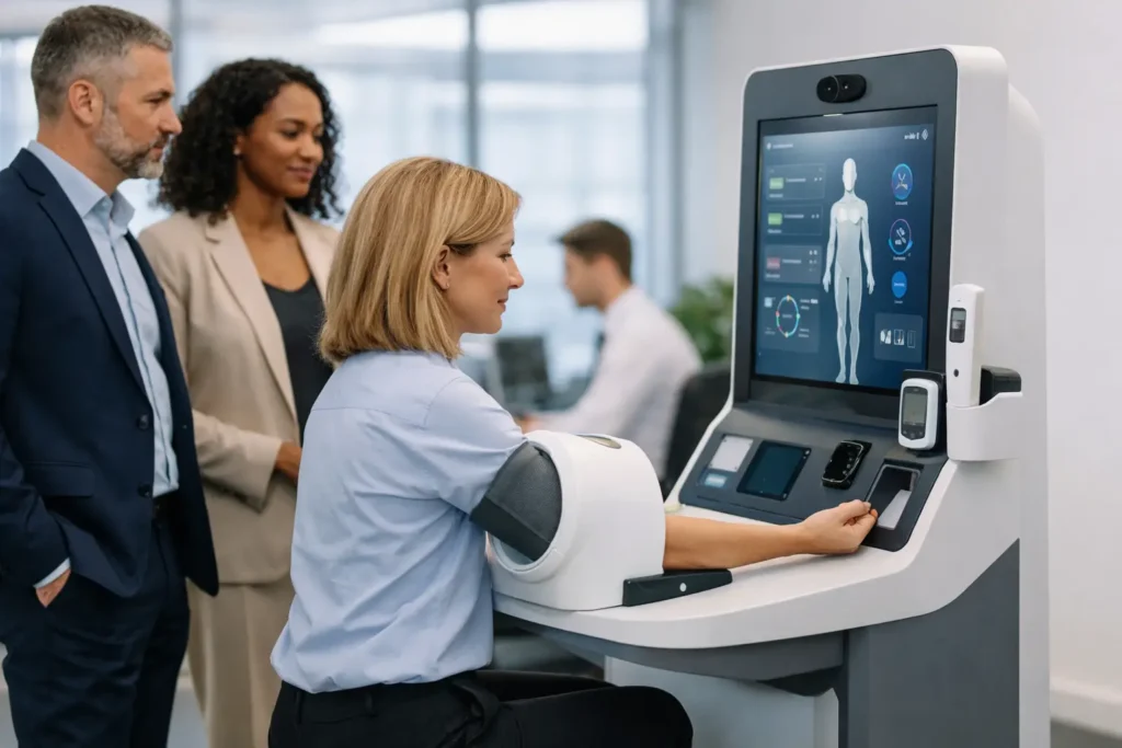 Future Workplace Health Kiosks for UK Employers