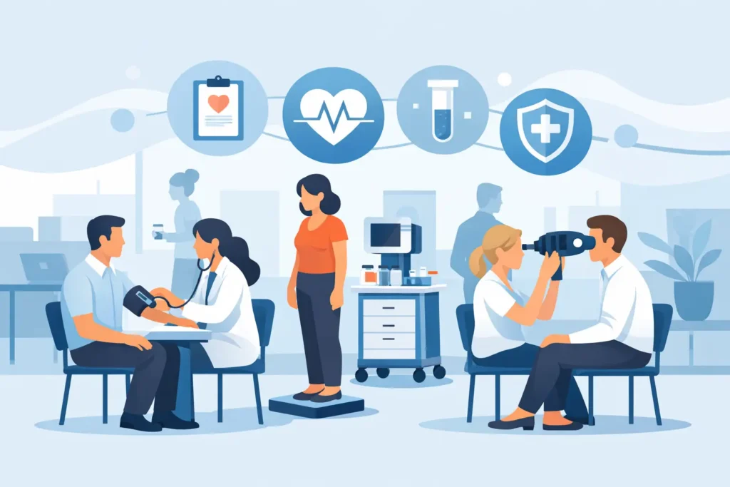 Health Screening at Work Without Appointments