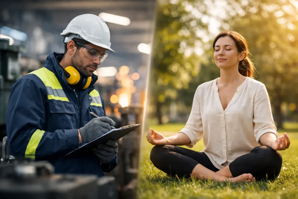 Occupational Health Versus Wellbeing at Work