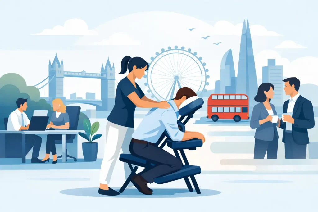 On-site Massage London for Busy Workplaces