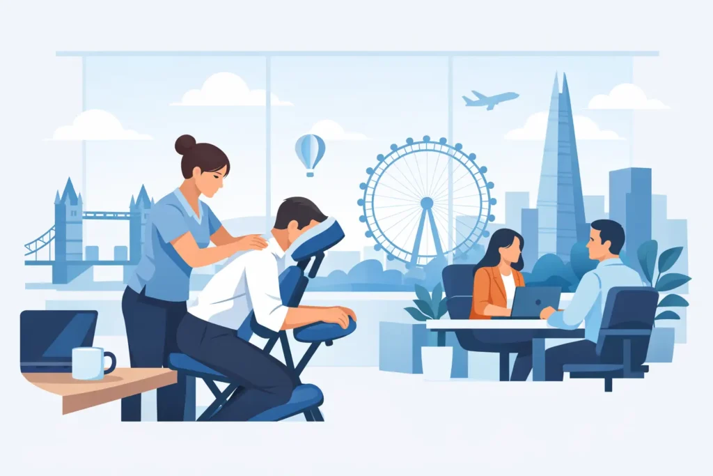 On Site Massage London for Workplaces