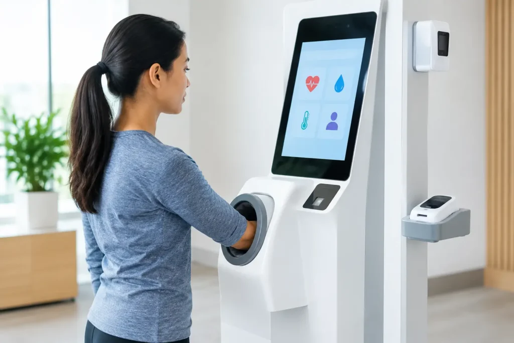 What Does a Health Screening Kiosk Measure?