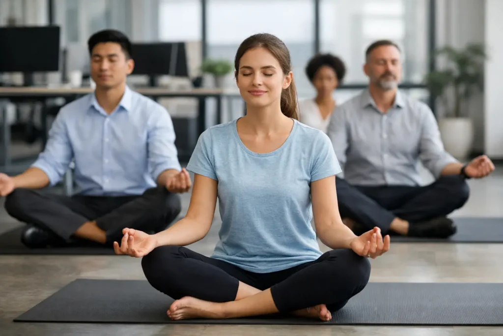 Workplace Yoga That Employees Will Actually Use